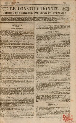 Le constitutionnel Montag 31. Oktober 1825