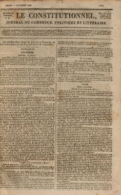 Le constitutionnel Dienstag 1. November 1825