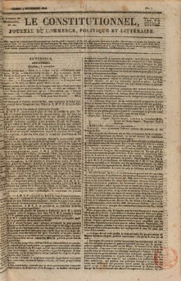 Le constitutionnel Montag 7. November 1825