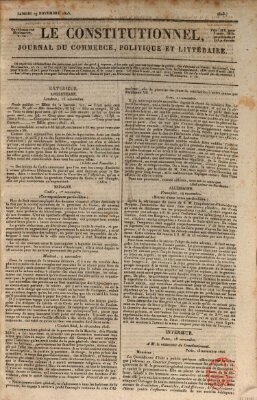 Le constitutionnel Samstag 19. November 1825