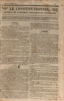 Le constitutionnel Montag 21. November 1825