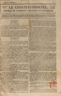 Le constitutionnel Freitag 2. Dezember 1825