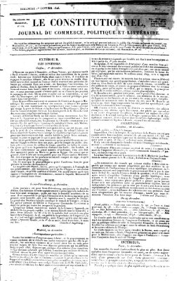 Le constitutionnel Sonntag 1. Januar 1826