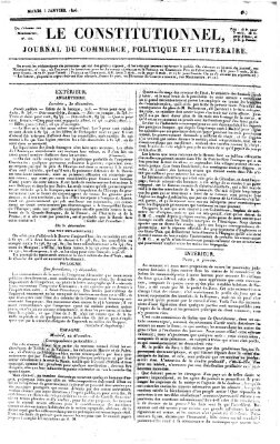 Le constitutionnel Dienstag 3. Januar 1826