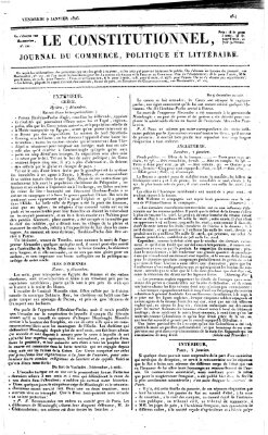 Le constitutionnel Freitag 6. Januar 1826