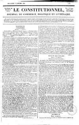 Le constitutionnel Sonntag 15. Januar 1826