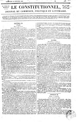 Le constitutionnel Mittwoch 18. Januar 1826