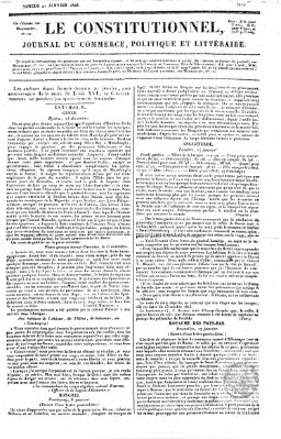 Le constitutionnel Samstag 21. Januar 1826