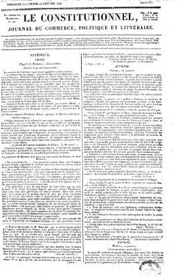 Le constitutionnel Montag 23. Januar 1826