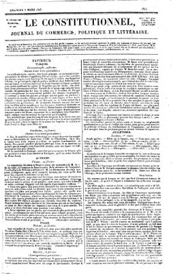 Le constitutionnel Sonntag 5. März 1826