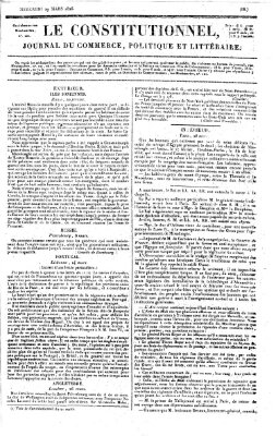 Le constitutionnel Mittwoch 29. März 1826