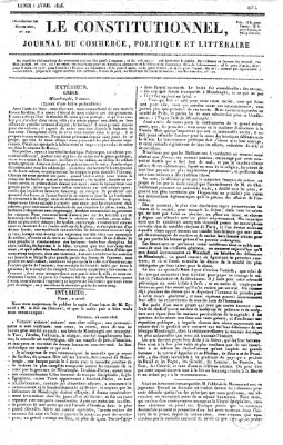 Le constitutionnel Montag 3. April 1826