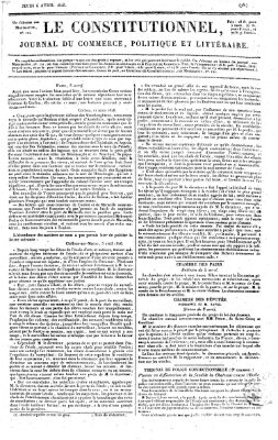 Le constitutionnel Donnerstag 6. April 1826