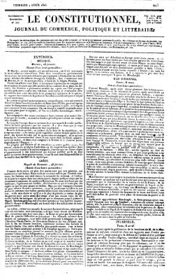 Le constitutionnel Freitag 7. April 1826