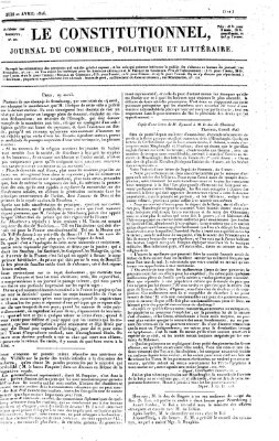 Le constitutionnel Donnerstag 20. April 1826