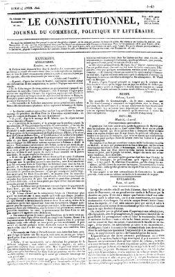 Le constitutionnel Montag 24. April 1826