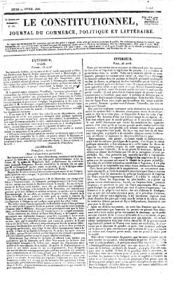 Le constitutionnel Donnerstag 27. April 1826