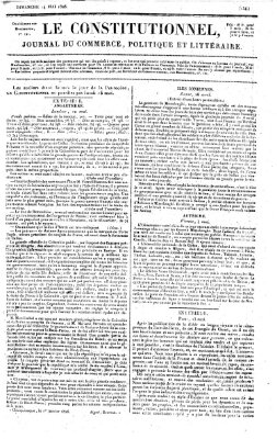 Le constitutionnel Sonntag 14. Mai 1826