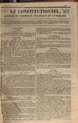 Le constitutionnel Dienstag 4. Juli 1826