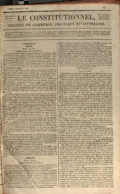 Le constitutionnel Donnerstag 6. Juli 1826