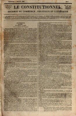 Le constitutionnel Freitag 21. Juli 1826