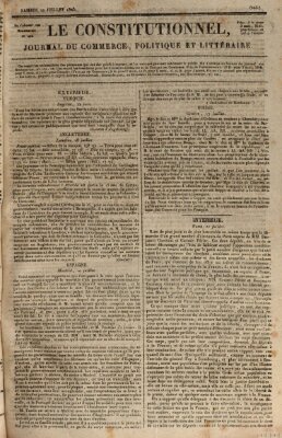 Le constitutionnel Samstag 22. Juli 1826