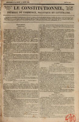 Le constitutionnel Donnerstag 17. August 1826