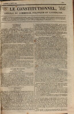 Le constitutionnel Sonntag 20. August 1826