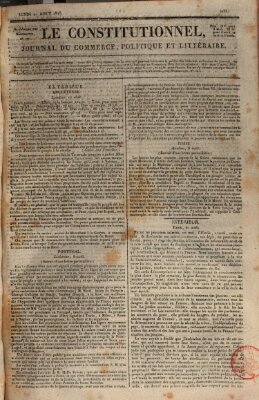 Le constitutionnel Montag 21. August 1826