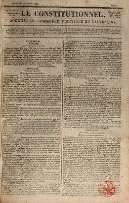 Le constitutionnel Freitag 25. August 1826