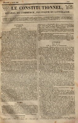 Le constitutionnel Sonntag 27. August 1826