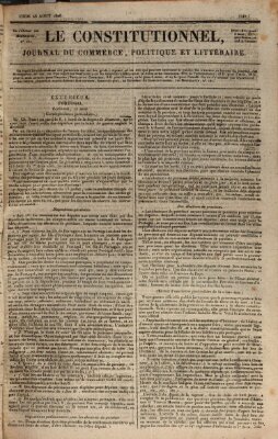 Le constitutionnel Montag 28. August 1826