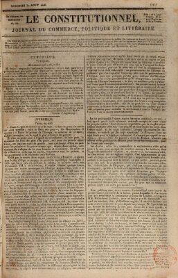 Le constitutionnel Mittwoch 30. August 1826