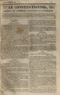 Le constitutionnel Montag 18. September 1826