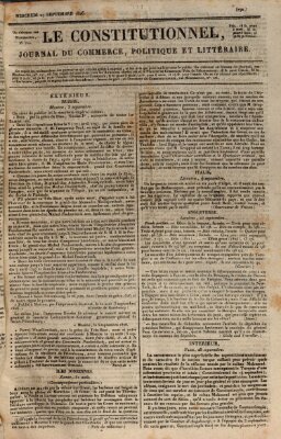 Le constitutionnel Mittwoch 27. September 1826