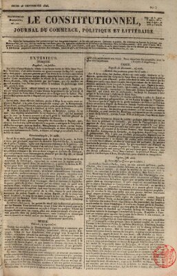 Le constitutionnel Donnerstag 28. September 1826