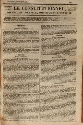 Le constitutionnel Freitag 29. September 1826