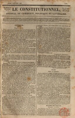 Le constitutionnel Donnerstag 5. Oktober 1826