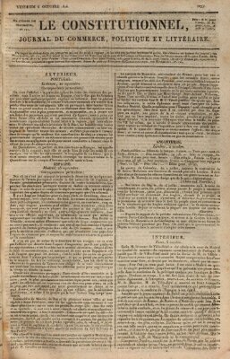 Le constitutionnel Freitag 6. Oktober 1826