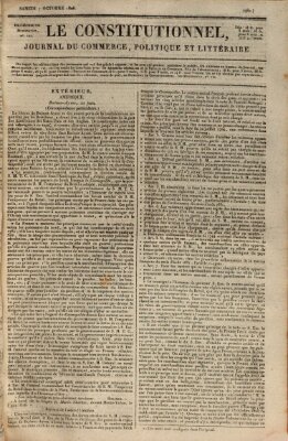 Le constitutionnel Samstag 7. Oktober 1826