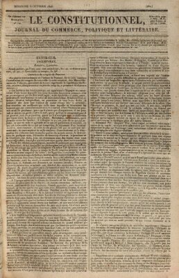 Le constitutionnel Sonntag 8. Oktober 1826