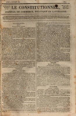 Le constitutionnel Montag 9. Oktober 1826