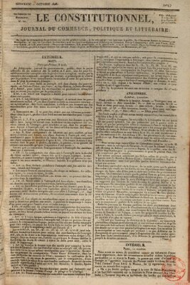 Le constitutionnel Mittwoch 11. Oktober 1826