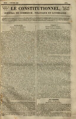 Le constitutionnel Donnerstag 12. Oktober 1826