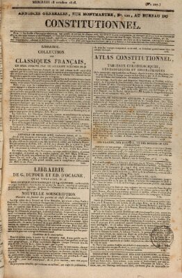 Le constitutionnel Mittwoch 18. Oktober 1826