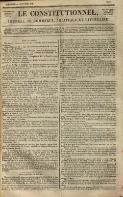 Le constitutionnel Sonntag 22. Oktober 1826