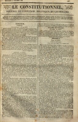 Le constitutionnel Mittwoch 25. Oktober 1826