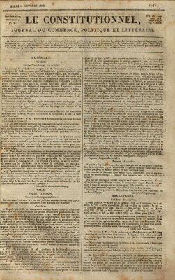 Le constitutionnel Dienstag 31. Oktober 1826