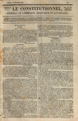 Le constitutionnel Samstag 4. November 1826