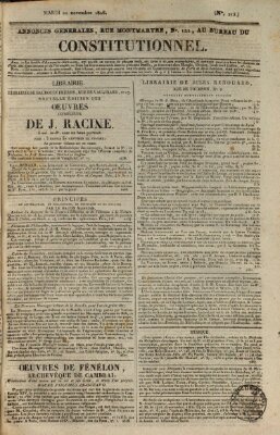 Le constitutionnel Dienstag 21. November 1826